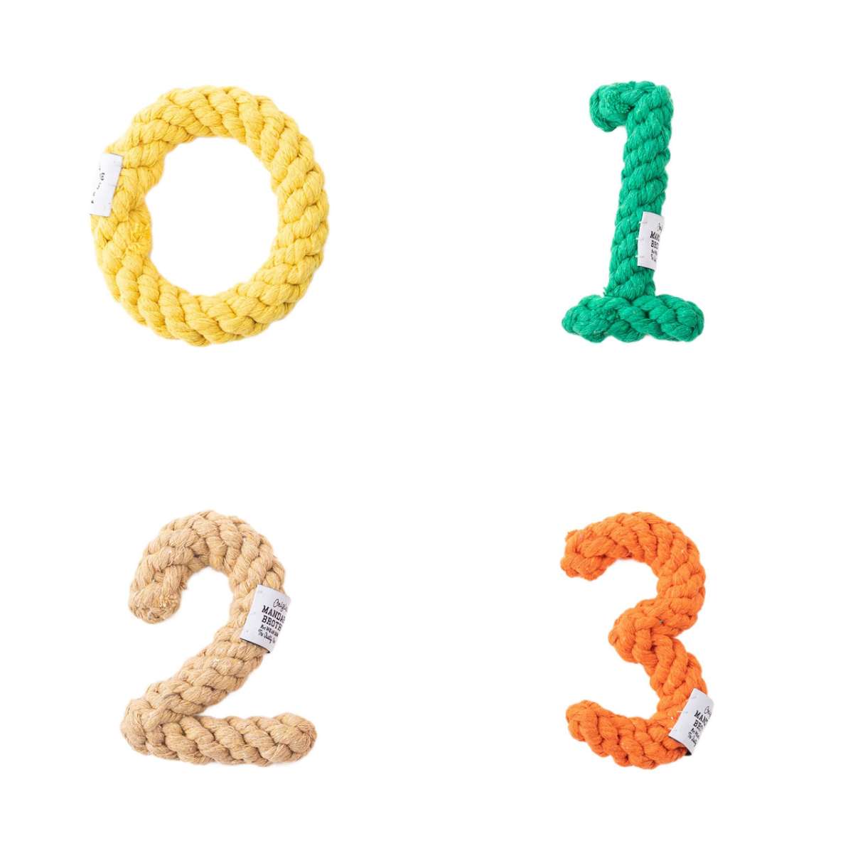 【MANDARINE BROTHERS マンダリンブラザーズ】ナンバーロープトイ Number Rope Toy