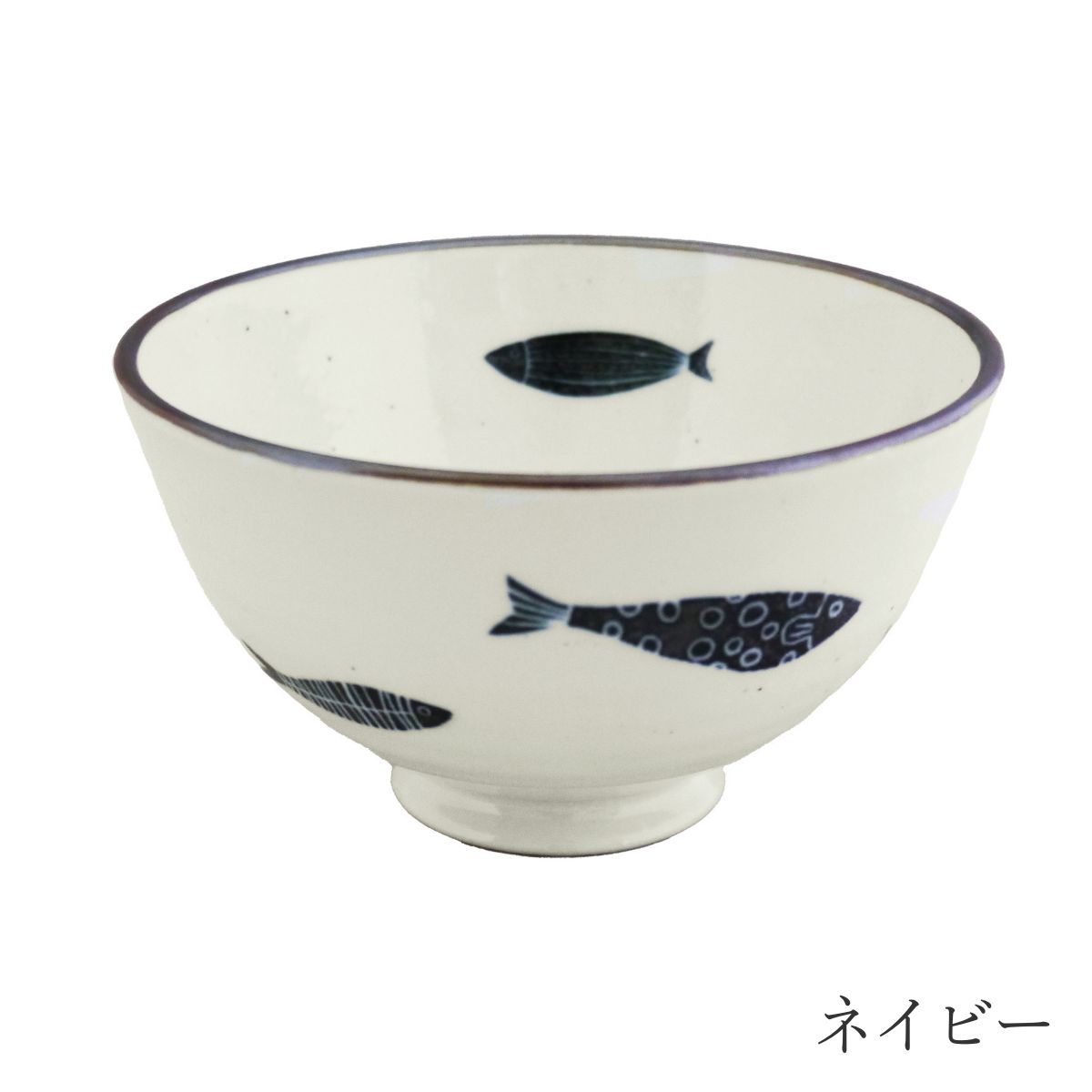 【M-mode エムモード】魚器 飯碗 直径11.5cm 茶碗