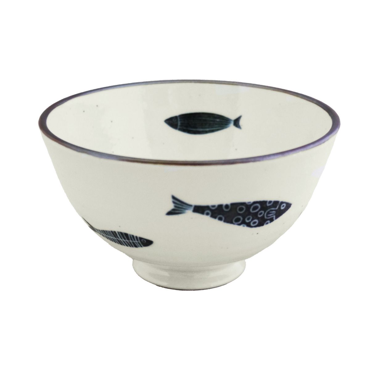 【M-mode エムモード】魚器 飯碗 直径11.5cm 茶碗