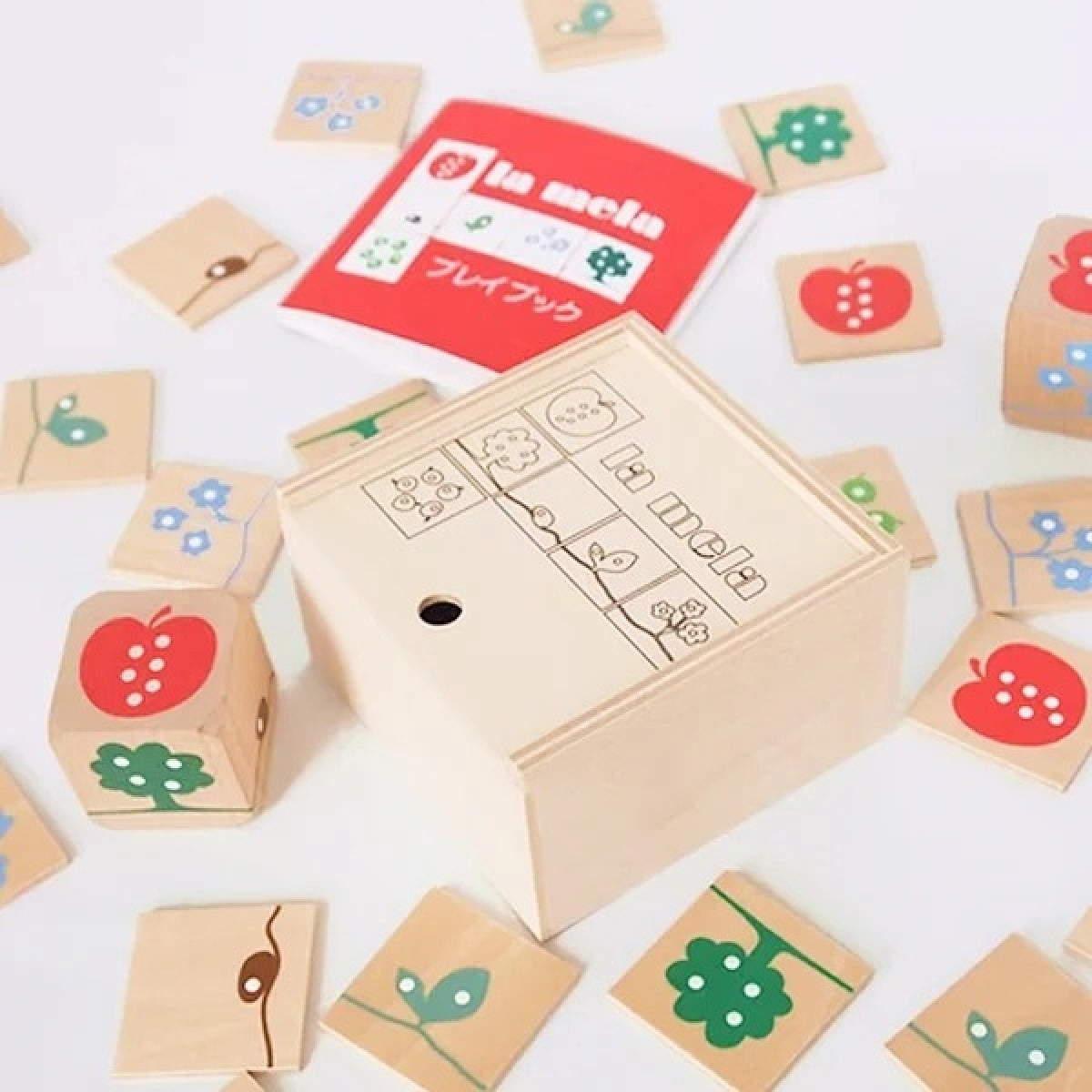 【mastro geppetto マストロ・ジェッペット】LA MELA BOX（ラ・メーラ） 知育玩具 ベビーおもちゃ