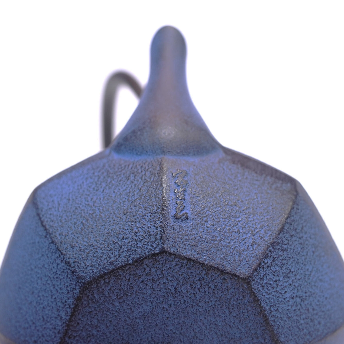 【及富】南部鉄器 及富 鉄瓶兼用急須 みやび小 青 0.4L