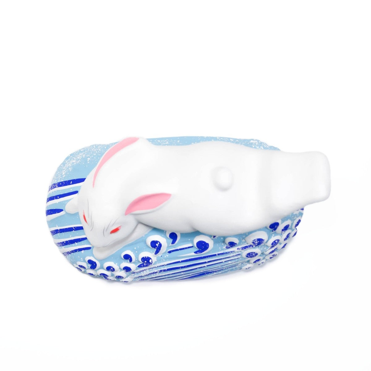 【つつみのおひなっこや】 干支 卯 兎 うさぎ（中）干支置物 堤人形