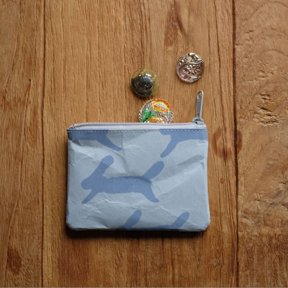 【SIWA 紙和】コインケース wide run run run 全2色 mina perhonen コラボ