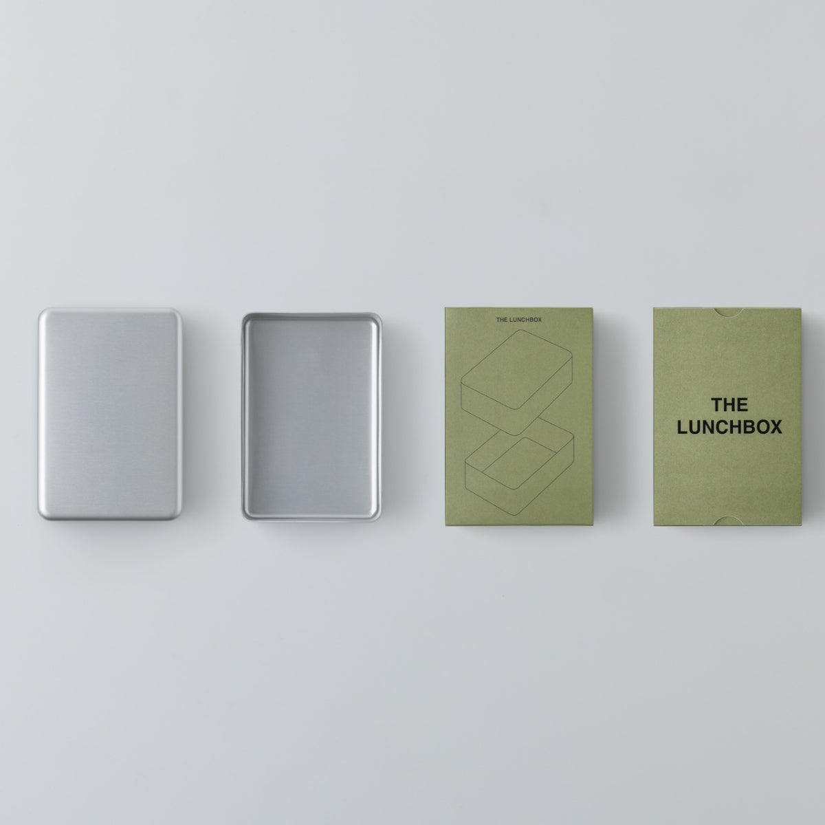 【THE ザ】THE LUNCH BOX 375ml アルミ製 ランチボックス