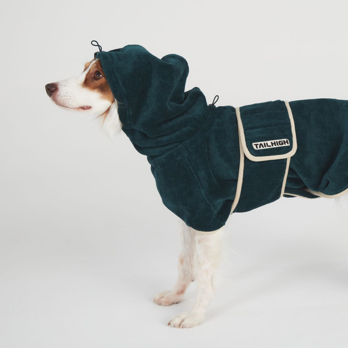 【TAILHIGH テールハイ】ドライローブ Go2 Drying Wearable Towel SMサイズ フォレストグリーン