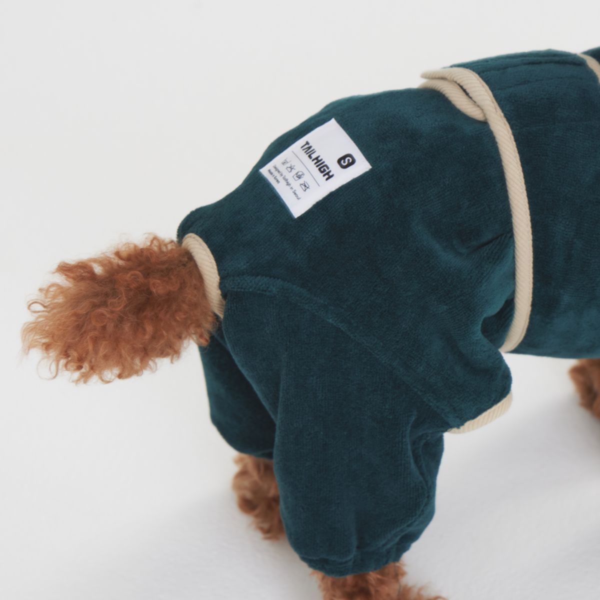 【TAILHIGH テールハイ】ドライローブ Go2 Drying Wearable Towel Sサイズ フォレストグリーン