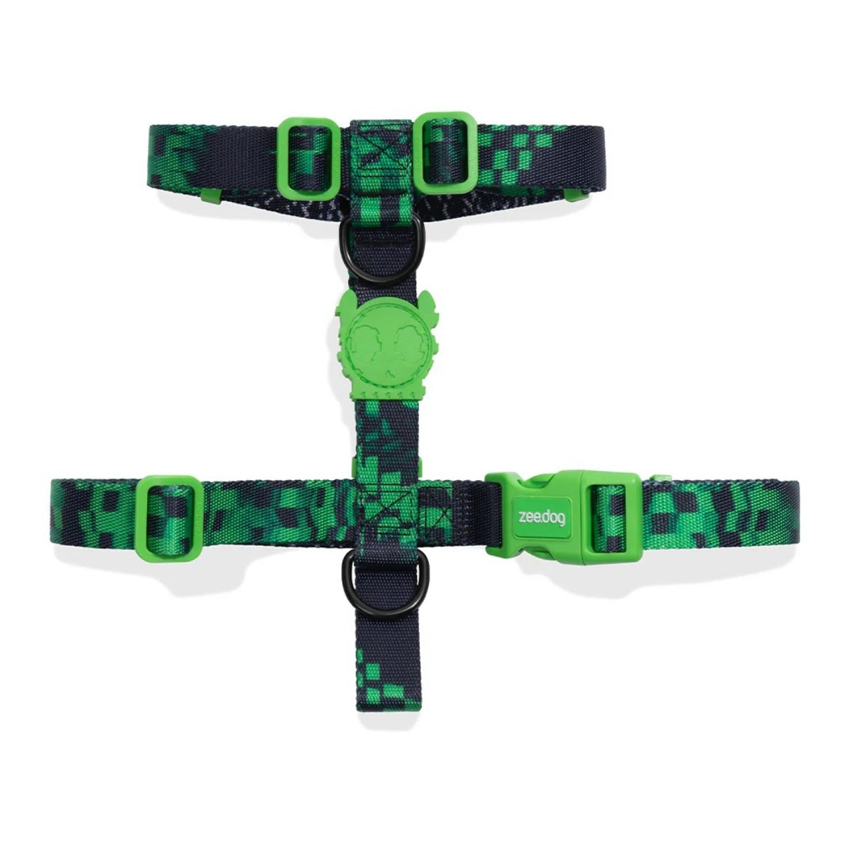 【zee.dog ジードッグ】H-HARNESS グリッチエラー #410 Hハーネス XS S M Lサイズ